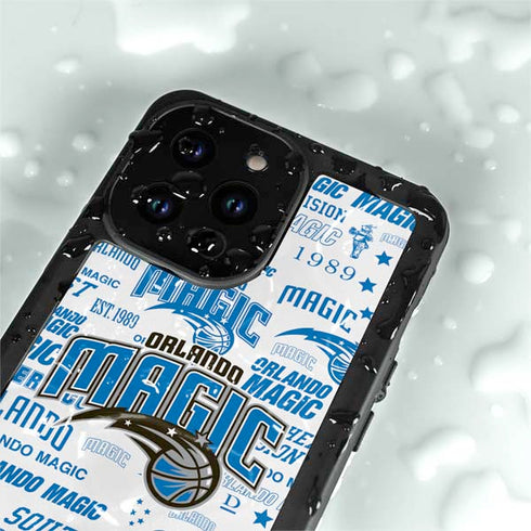 NBA Orlando Magic Historic Blast iPhone 14 Pro Max Waterproof Case