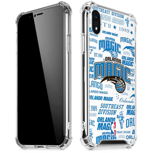 NBA Orlando Magic Historic Blast iPhone XR Clear Case