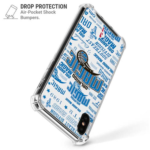 NBA Orlando Magic Historic Blast iPhone XS Max Clear Case