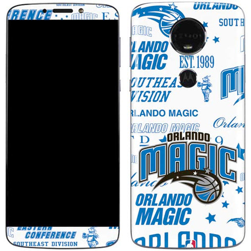 NBA Orlando Magic Historic Blast Moto E5 Plus Skin