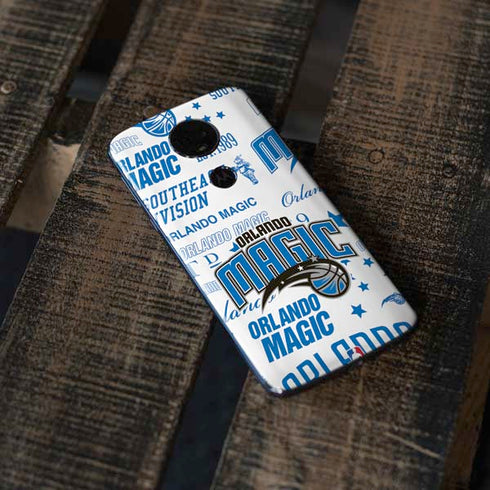 NBA Orlando Magic Historic Blast Moto E5 Plus Skin