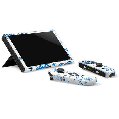 NBA Orlando Magic Historic Blast Nintendo Switch OLED (2021) Skin