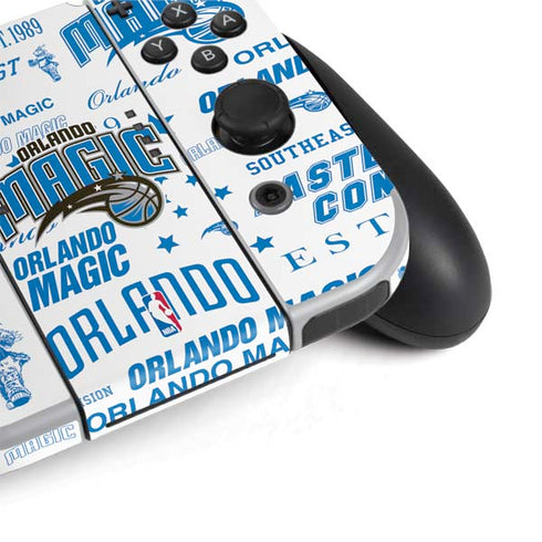 NBA Orlando Magic Historic Blast Nintendo Switch OLED (2021) Skin
