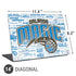 NBA Orlando Magic Historic Blast Universal Laptop 14in (11.4 x 8.2in) Skin