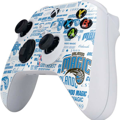 NBA Orlando Magic Historic Blast Xbox Series S Controller Skin