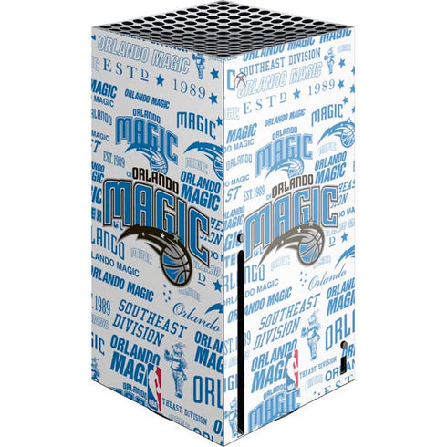 NBA Orlando Magic Historic Blast Xbox Series X Console Skin