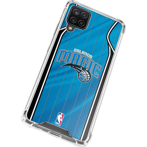 NBA Orlando Magic Jersey Galaxy A12 Clear Case