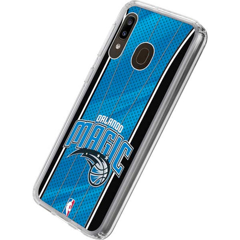 NBA Orlando Magic Jersey Galaxy A20 Clear Case