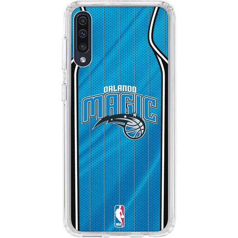NBA Orlando Magic Jersey Galaxy A50 Clear Case