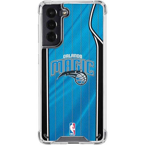 NBA Orlando Magic Jersey Galaxy S21 5G Clear Case