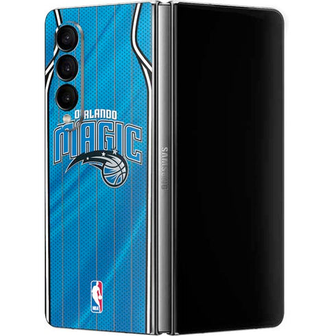 NBA Orlando Magic Jersey Galaxy Z Fold4 5G Skin