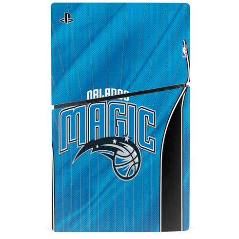 NBA Orlando Magic Jersey PS5 Slim Digital Edition Console Skin