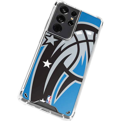 NBA Orlando Magic Large Logo Galaxy S21 Ultra 5G Clear Case