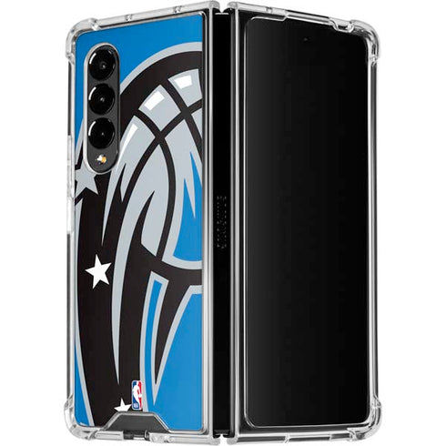 NBA Orlando Magic Large Logo Galaxy Z Fold4 5G Clear Case