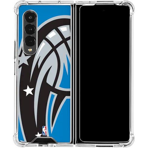 NBA Orlando Magic Large Logo Galaxy Z Fold4 5G Clear Case