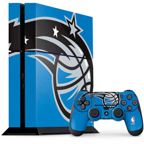 NBA Orlando Magic Large Logo PS4 Console and Controller Bundle Skin