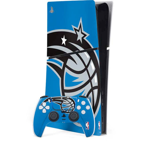 NBA Orlando Magic Large Logo PS5 Slim Digital Edition Bundle Skin