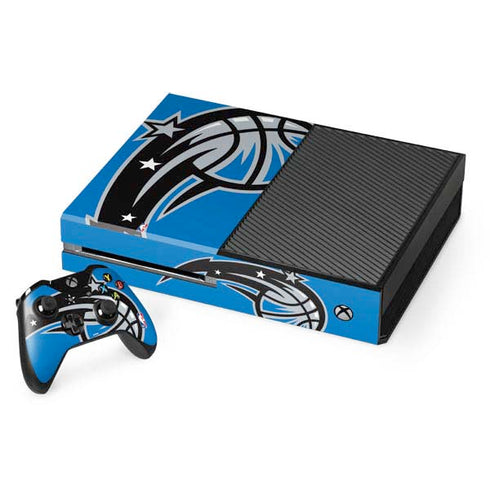NBA Orlando Magic Large Logo Xbox One Console and Controller Bundle Skin