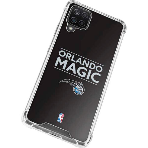 NBA Orlando Magic Standard - Black Galaxy A12 Clear Case