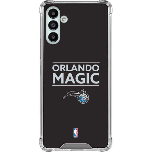 NBA Orlando Magic Standard - Black Galaxy A13 5G Clear Case