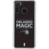 NBA Orlando Magic Standard - Black Galaxy A21 Clear Case