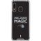 NBA Orlando Magic Standard - Black Galaxy A30 Clear Case