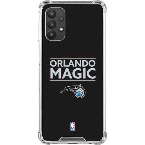 NBA Orlando Magic Standard - Black Galaxy A32 5G Clear Case