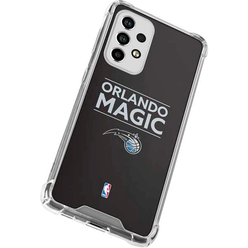 NBA Orlando Magic Standard - Black Galaxy A33 5G Clear Case