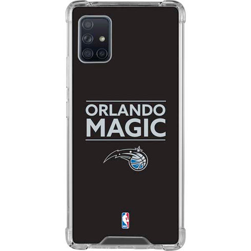 NBA Orlando Magic Standard - Black Galaxy A51 5G Clear Case