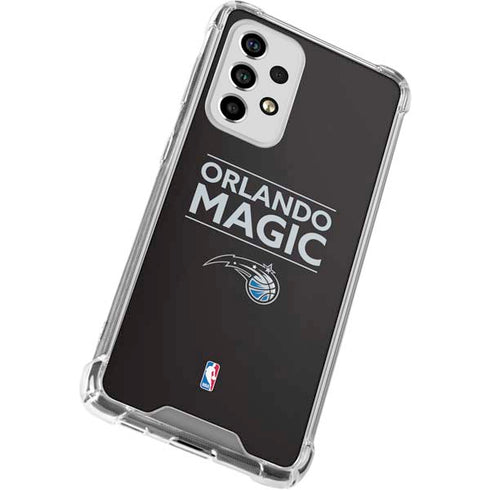 NBA Orlando Magic Standard - Black Galaxy A53 5G Clear Case