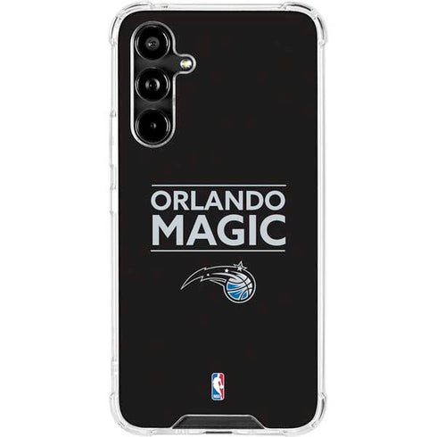 NBA Orlando Magic Standard - Black Galaxy A54 5G Clear Case