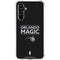 NBA Orlando Magic Standard - Black Galaxy A54 5G Clear Case