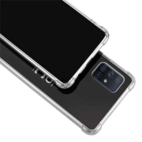 NBA Orlando Magic Standard - Black Galaxy A71 5G Clear Case