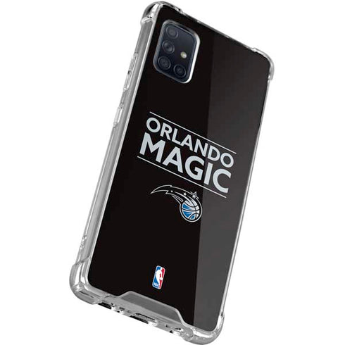 NBA Orlando Magic Standard - Black Galaxy A71 5G Clear Case