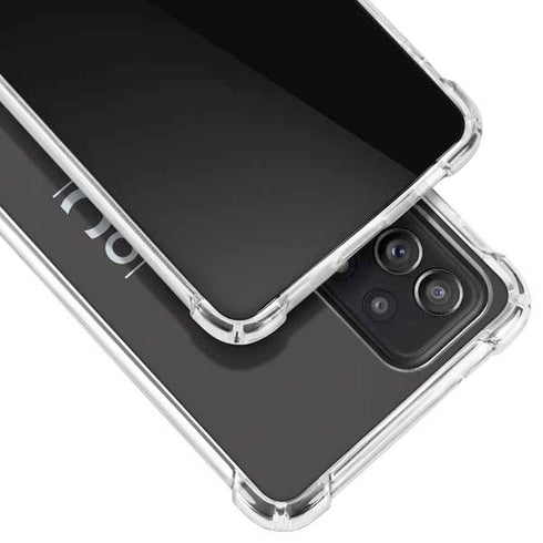 NBA Orlando Magic Standard - Black Galaxy A72 5G Clear Case