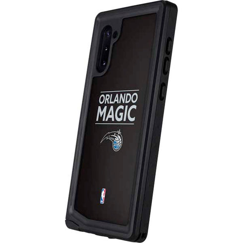 NBA Orlando Magic Standard - Black Galaxy Note 10 Waterproof Case