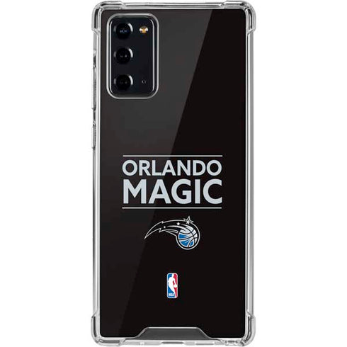 NBA Orlando Magic Standard - Black Galaxy Note20 5G Clear Case