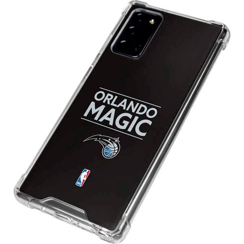 NBA Orlando Magic Standard - Black Galaxy Note20 5G Clear Case