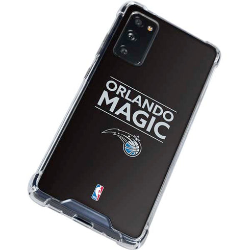 NBA Orlando Magic Standard - Black Galaxy S20 FE Clear Case