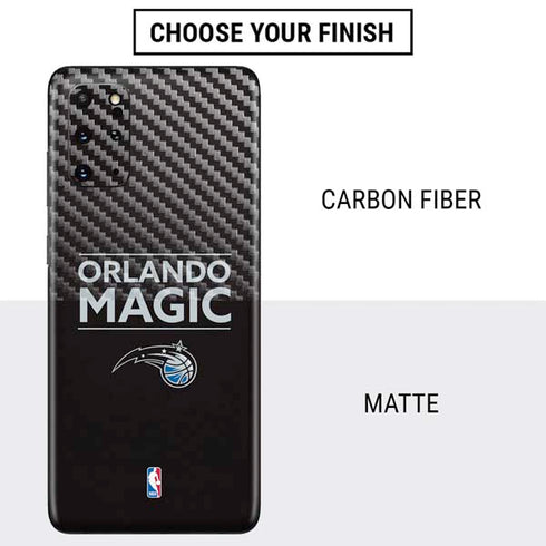 NBA Orlando Magic Standard - Black Galaxy S20 Plus Skin