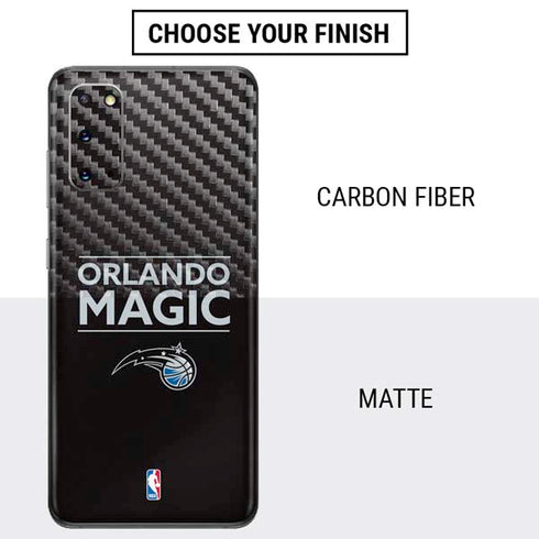 NBA Orlando Magic Standard - Black Galaxy S20 Skin