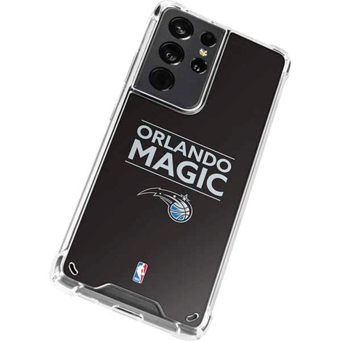 NBA Orlando Magic Standard - Black Galaxy S21 Ultra 5G Clear Case