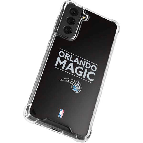 NBA Orlando Magic Standard - Black Galaxy S22 Clear Case