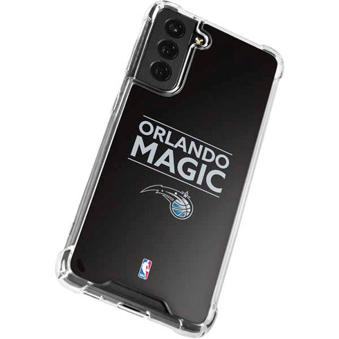 NBA Orlando Magic Standard - Black Galaxy S22 Plus Clear Case