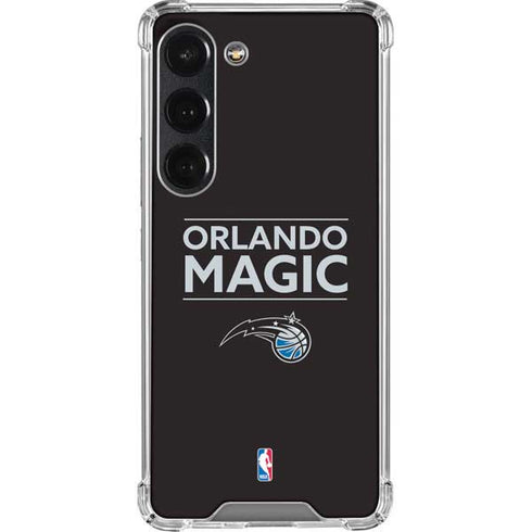 NBA Orlando Magic Standard - Black Galaxy S23 Clear Case