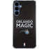 NBA Orlando Magic Standard - Black Galaxy S24 Clear Case