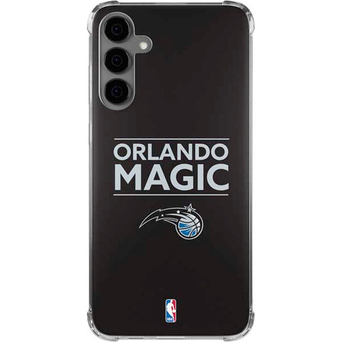 NBA Orlando Magic Standard - Black Galaxy S24 Plus Clear Case