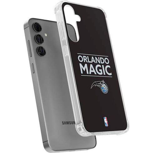 NBA Orlando Magic Standard - Black Galaxy S24 Plus Clear Case