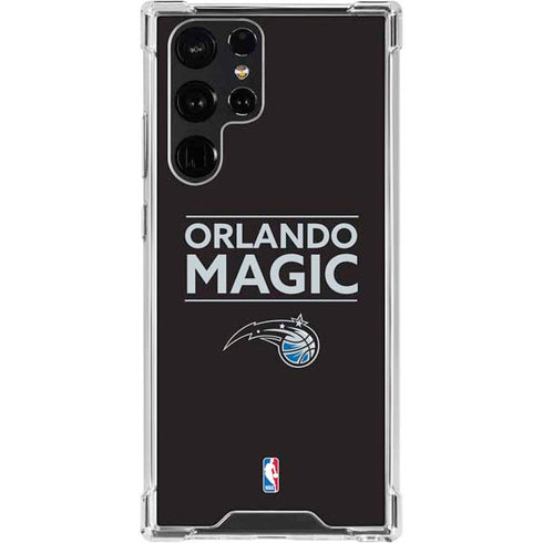 NBA Orlando Magic Standard - Black Galaxy S24 Ultra Clear Case