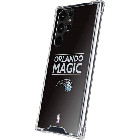 NBA Orlando Magic Standard - Black Galaxy S24 Ultra Clear Case